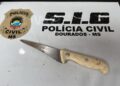 Idoso mata diarista a facadas após briga por celular e caixa de som em Dourados