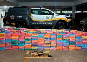 Carga de 270 kg de cocaína saída de Dourados é apreendida em Palmital