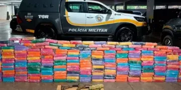 Carga de 270 kg de cocaína saída de Dourados é apreendida em Palmital
