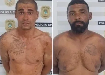 Assalto a posto termina em perseguição, capotamento e prisões Assalto a posto termina em perseguição, capotamento e prisões