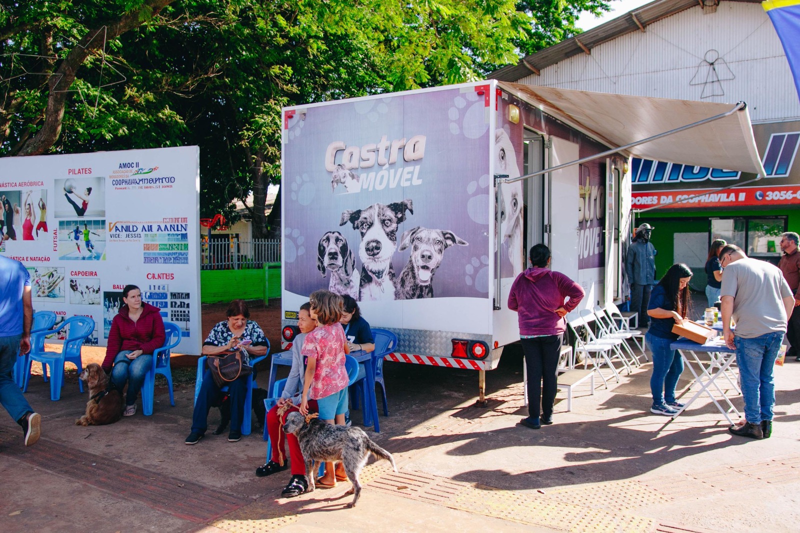 Castramóvel oferece serviços gratuitos para pets neste sábado no Bosque dos Ipês