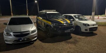 PRF recupera três veículos roubados em ações no fim de semana em Nova Alvorada do Sul