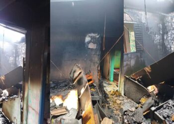 Incêndio atinge casa de idosa após vela provocar fogo em São Gabriel do Oeste Incêndio atinge casa de idosa após vela provocar fogo em São Gabriel do Oeste