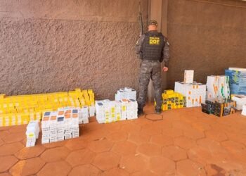 Dois homens são presos com carga de R$ 5 milhões em eletrônicos e medicamento