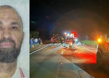 Motorista morre após bater na traseira de bitrem na BR-267, em Nova Andradina Motorista morre após bater na traseira de bitrem na BR-267, em Nova Andradina