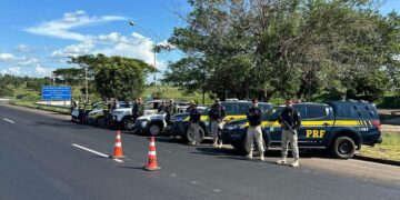 PRF inicia Operação Natal 2025 para reforçar fiscalização nas rodovias de MS