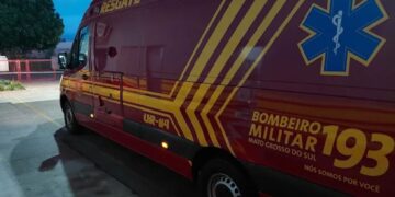 Trabalhador fica em estado grave após cair de torre de 22 metros em Aquidauana