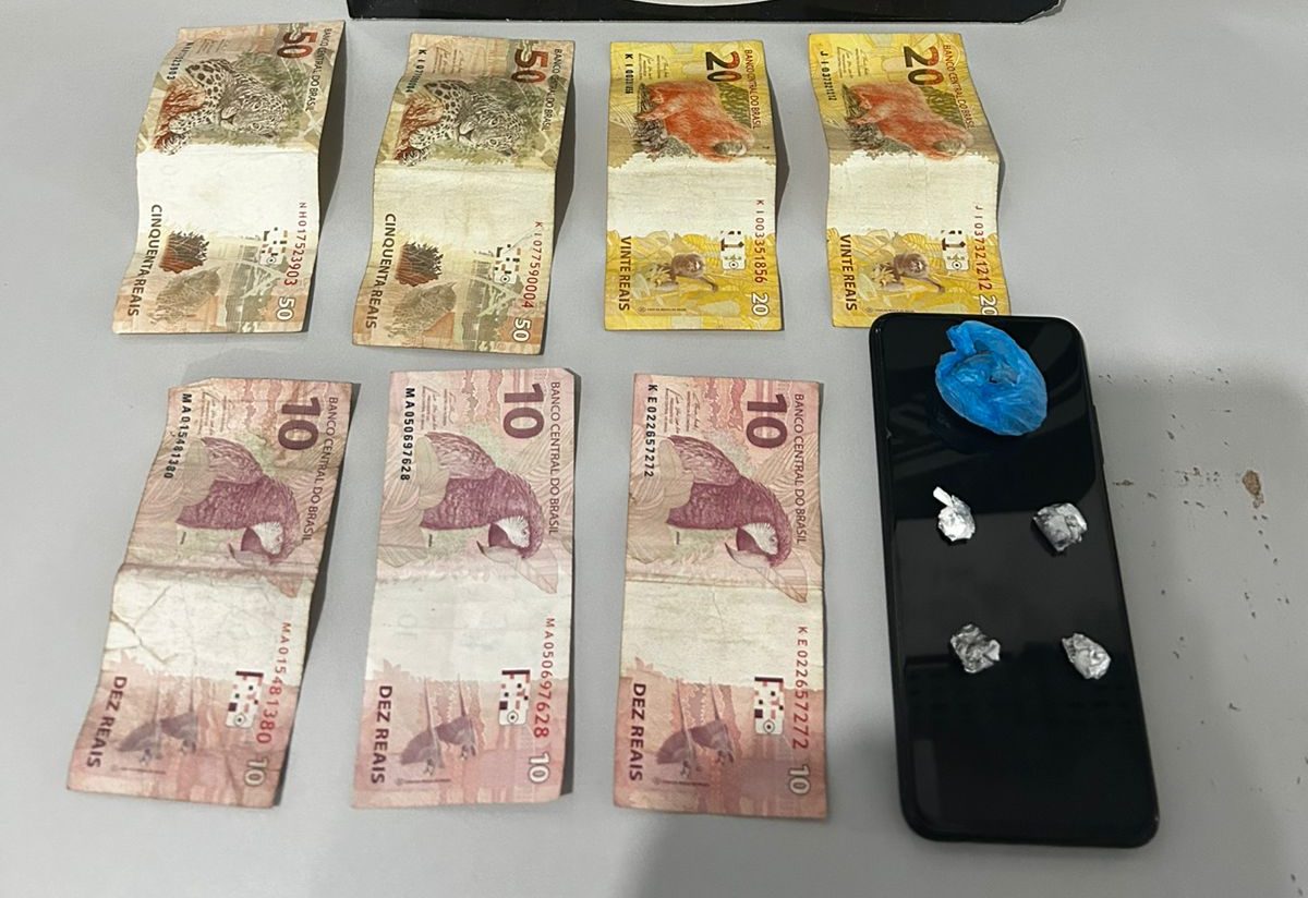 Polícia estoura ponto de drogas em Três Lagoas e prende homem em flagrante