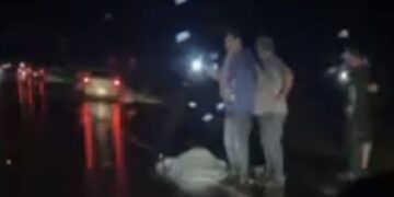 Motociclista morre ao ser atingido por carro enquanto atravessava a MS-386