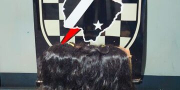 PM apreende cerca de 180 quilos de cabelo humano na fronteira com o Paraguai