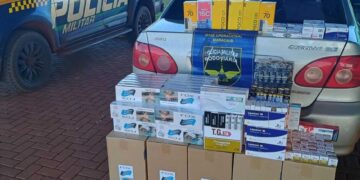 Carga ilegal de canetas emagrecedoras e outros produtos é apreendida durante fiscalização na MS-162