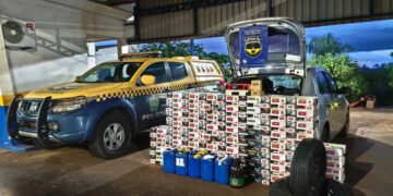 Fiscalização na MS-480 resulta na apreensão de carga irregular avaliada em R$ 58 mil