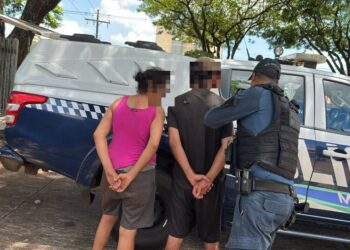 Casal é preso suspeito de matar homem no centro de Dourados