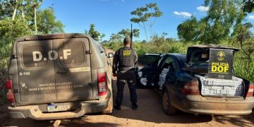 Polícia apreende carro com agrotóxicos e cigarros contrabandeados em aldeia de Sidrolândia