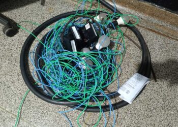 Homem é preso após furtar fios e materiais de obra em Dourados Homem é preso após furtar fios e materiais de obra em Dourados