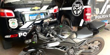 Moto roubada é recuperada após meses de investigação em Três Lagoas