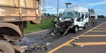 Acidente na BR-163 deixa uma pessoa morta e seis feridas entre Coxim e Sonora