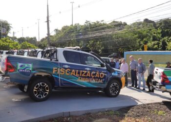 Imasul recebe novos veículos e máquinas para reforçar atendimento ambiental Imasul recebe novos veículos e máquinas para reforçar atendimento ambiental