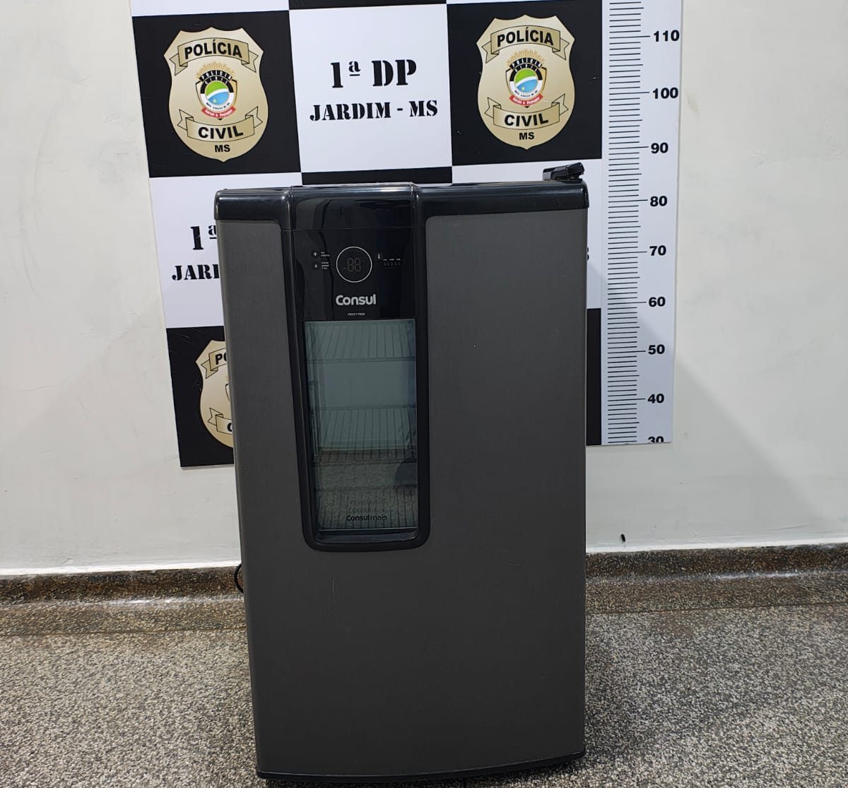 Cervejeira furtada é recuperada após investigação em Jardim