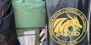DRACCO apreende carga de produtos contrabandeados e detém dois suspeitos na saída para Sidrolândia