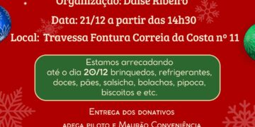 Natal Solidário mobiliza comunidade da Vila Piratininga para ajudar crianças carentes