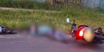 Homem é executado a tiros enquanto pilotava moto em MS