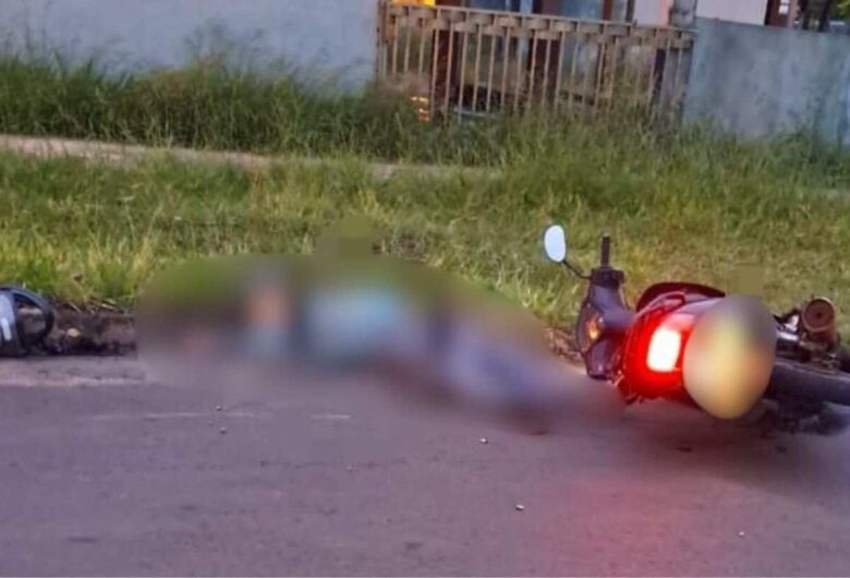 Homem é executado a tiros enquanto pilotava moto em MS