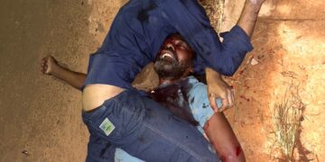 Vídeo: cobrança de aluguel acaba em tragédia; homem morre e assassino fica preso sob o corpo em Campo Grande