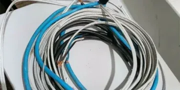 Homem é preso por furto de fiação elétrica