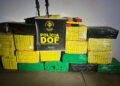 DOF apreende 494 kg de maconha após perseguição DOF apreende 494 kg de maconha após perseguição
