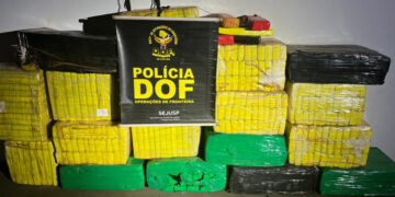 DOF apreende 494 kg de maconha após perseguição