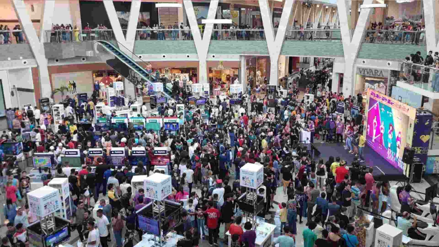 Museu do Videogame encerra passagem por Campo Grande neste fim de semana