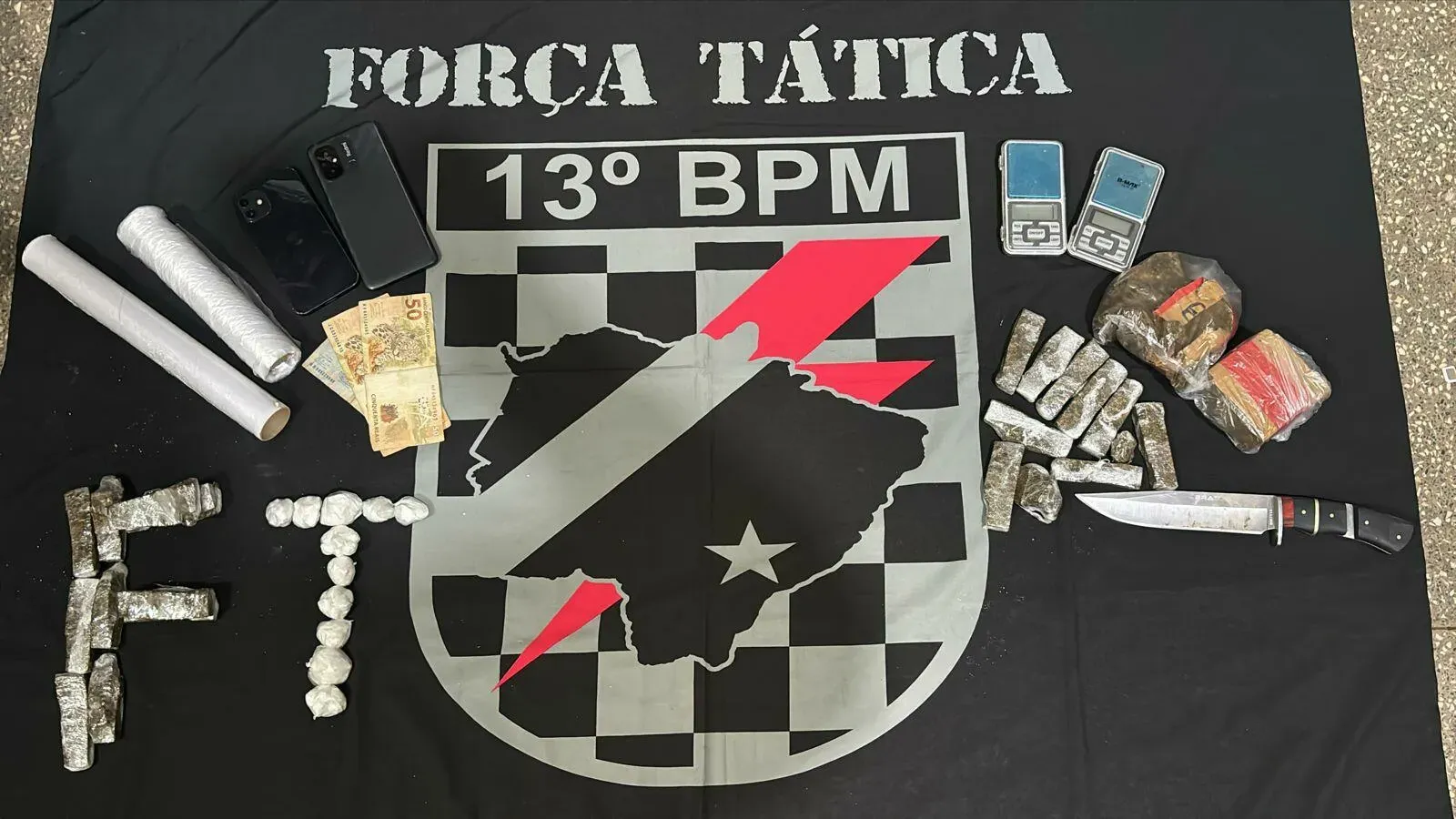 Adolescente é apreendido com drogas durante ação contra o tráfico