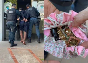 Suspeito é preso horas após arrombar casa e furtar objetos