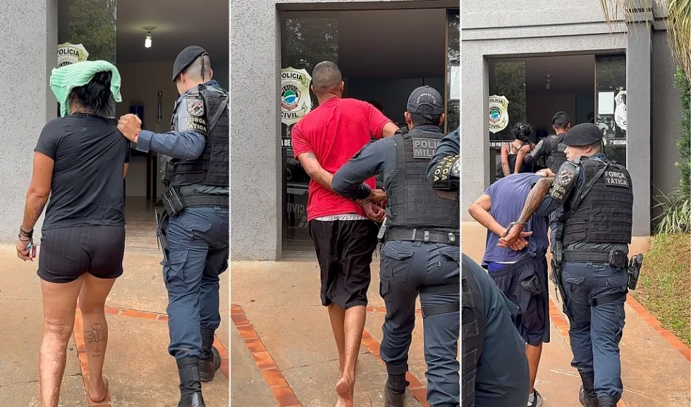 Grupo é preso com mais de R$ 5 mil, drogas e esquema de transporte na BR-376