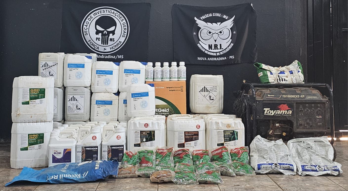 Fazenda tem R$ 65 mil em objetos furtados (vídeo)