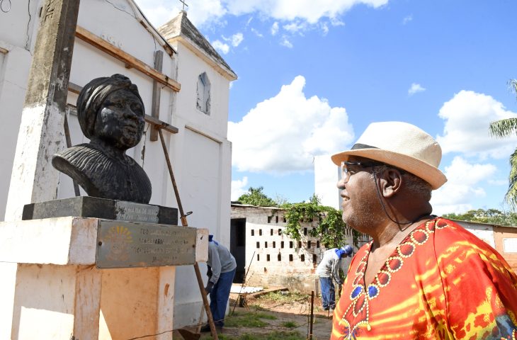 Governo inicia restauração da Igreja de São Benedito na Comunidade Tia Eva