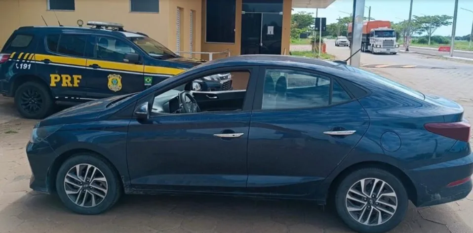 Carro roubado no Rio de Janeiro é apreendido em MS