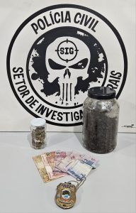 Ponto de tráfico é desarticulado e dois homens são presos