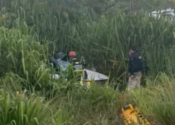 Acidente na BR-163 deixa um morto e três feridos, incluindo passageira em estado grave