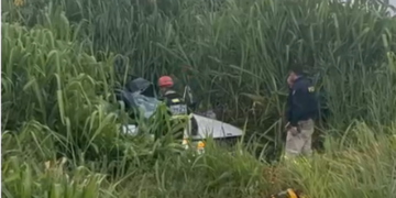 Acidente na BR-163 deixa um morto e três feridos, incluindo passageira em estado grave
