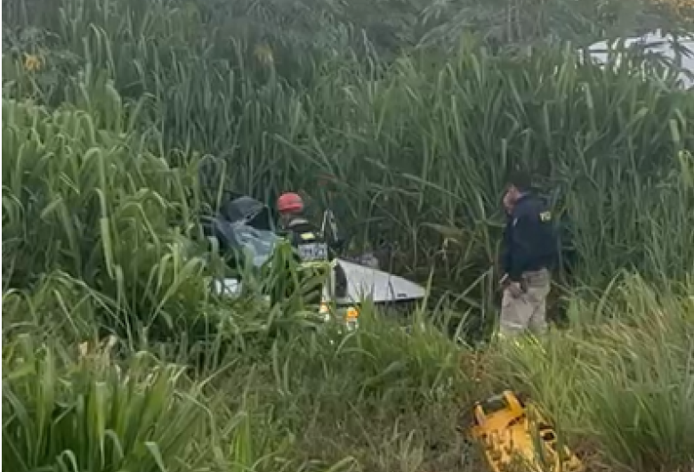 Acidente na BR-163 deixa um morto e três feridos, incluindo passageira em estado grave