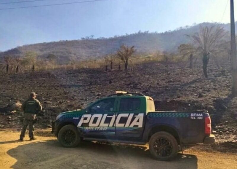 Incêndio atinge quase 200 hectares na Serra da Bodoquena e gera multa milionária