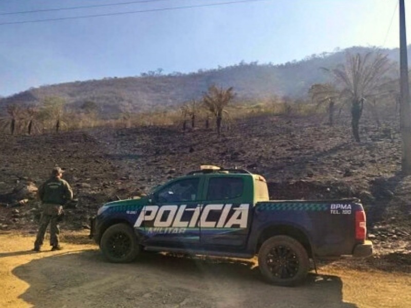 Incêndio atinge quase 200 hectares na Serra da Bodoquena e gera multa milionária