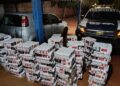 Carga de 700 pacotes de cigarros ilegais é apreendida Carga de 700 pacotes de cigarros ilegais é apreendida