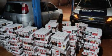 Carga de 700 pacotes de cigarros ilegais é apreendida