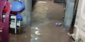 Chuva intensa causa alagamentos e queda de árvores em Corumbá e Ladário