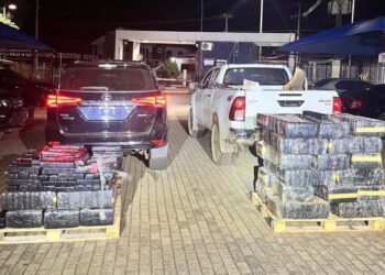 Operação integrada intercepta carga de maconha e recupera veículos roubados no sul do Estado