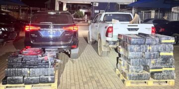 Operação integrada intercepta carga de maconha e recupera veículos roubados no sul do Estado