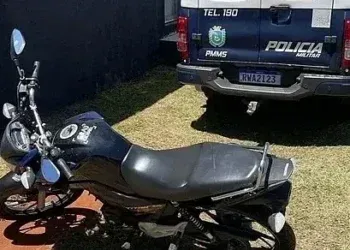 Motociclista é detido após fuga perigosa durante patrulhamento